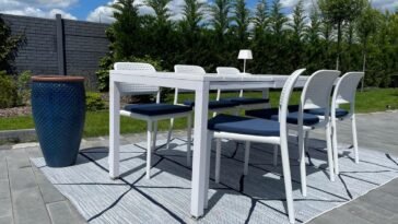 A kültéri kényelem kulcsa: műanyag székek a kertben