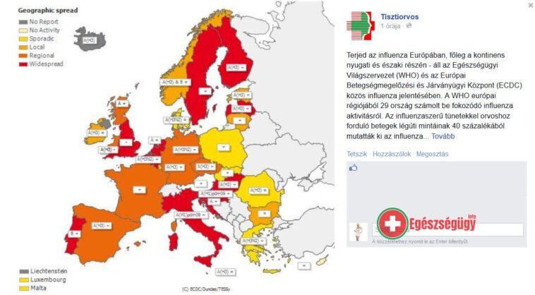 Terjedő Influenzajárvány