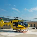 A héten leszállt az első helikopter