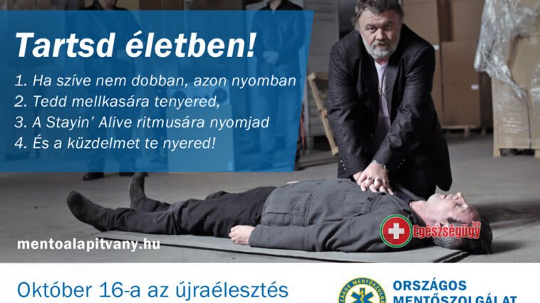 Újraélesztés nemzetközi napja jön október 16-án!