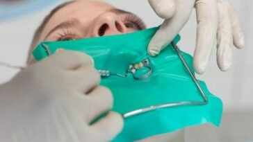 Kofferdam használata rutinszerűen